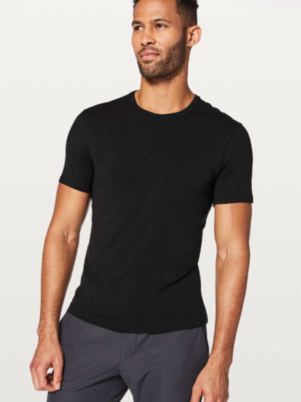 Lululemon Mens 5 Year Basic Tee Black Medium